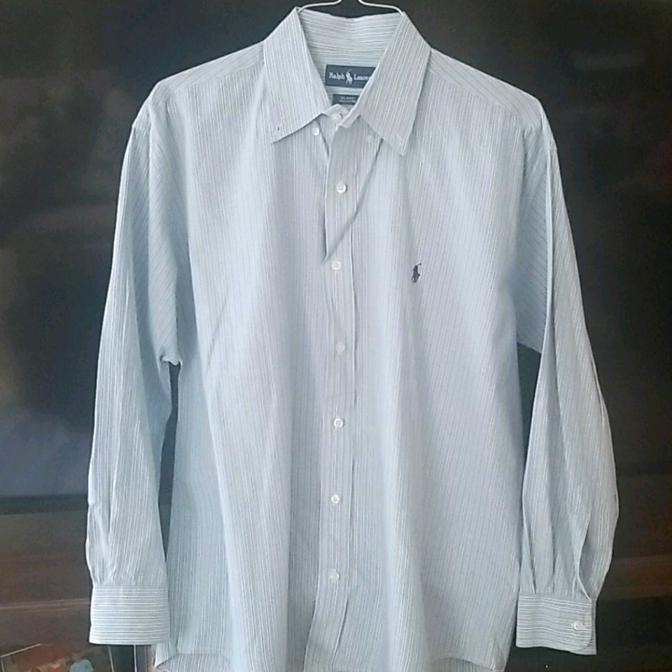 3 Men's Long Sleeve Ralph Lauren Button Up Shirts